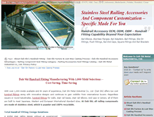 Tablet Screenshot of handrail-fittings.ready-online.com
