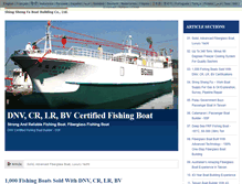 Tablet Screenshot of fiberglass-boats.ready-online.com